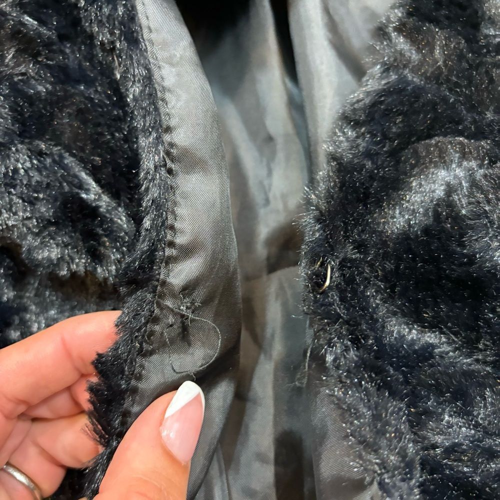 Ladies John Paul Richard Velvet Rose Pattern Black‎ Jacket Size Large - Picture 9 of 13